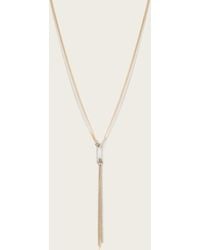 AllSaints - April Lariat Necklace - Lyst