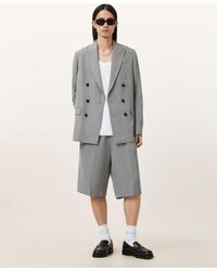 AllSaints - Orpheus Relaxed Fit Tailored Shorts - Lyst
