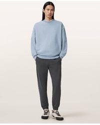 AllSaints - Asher Ramskull Oversized Sweatshirt - Lyst