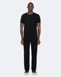 AllSaints - Tonic Crew Neck Slim Ramskull T-Shirt - Lyst