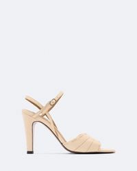 AllSaints - Lila Ankle-Strap Heeled Sandals - Lyst