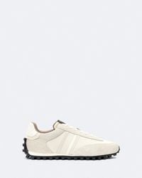 AllSaints - Robin Nylon And Suede Runner Sneakers - Lyst