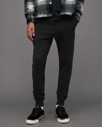 AllSaints - Raven Cuffed Slim Ramskull Sweatpants - Lyst
