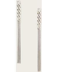AllSaints - Fern Fringe Earrings - Lyst