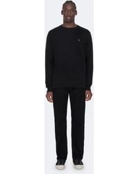 AllSaints - Raven Crew Neck Ramskull Sweatshirt - Lyst