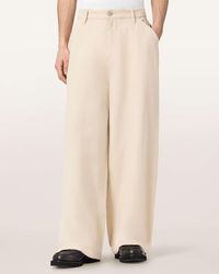 AllSaints - Jackson Wide Leg Pants - Lyst