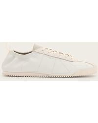 AllSaints - Kenny Low Top Suede Trainers - Lyst