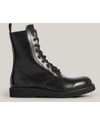 AllSaints Men's Leather Shaw Boots - Black