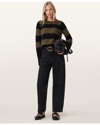 AllSaints - Lou Striped Sweater - Lyst