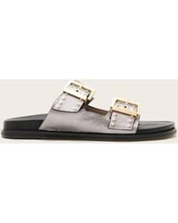 AllSaints - Magda Studded Leather Sandals - Lyst