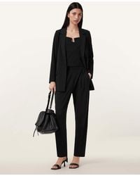 AllSaints - Aleida Lightweight Tri Trousers - Lyst