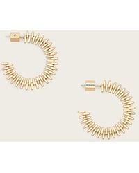 AllSaints - Yuna Hoop Earrings - Lyst
