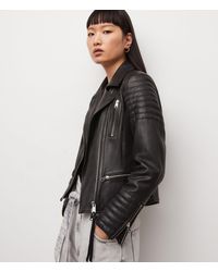 Zafy Leather Womens Leather Jackets Black B62_