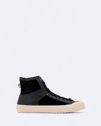 AllSaints - Numont Vulcanised High-Top Trainers - Lyst