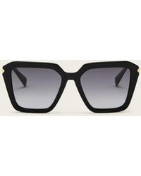 AllSaints - Gwen Square Shaped Sunglasses - Lyst