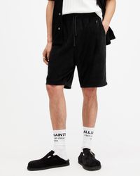 AllSaints - Felix Relaxed Fit Towel Shorts - Lyst