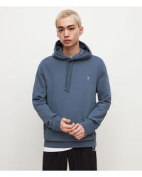 AllSaints Dna Pullover Hoodie in Black 