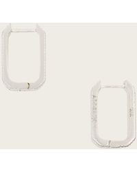 AllSaints - Otto Wide Set Earrings - Lyst