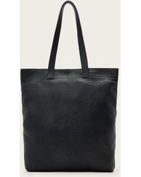 AllSaints - Yuto Leather Tote Bag - Lyst