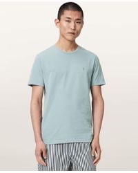 AllSaints - Brace Brushed Cotton Crew Neck T-Shirt - Lyst