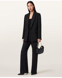 AllSaints - Ottie Relaxed Skull Blazer - Lyst