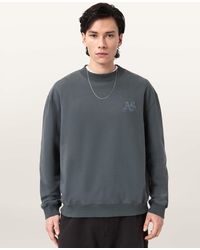 AllSaints - Icon Boxy Crew Neck Sweatshirt - Lyst
