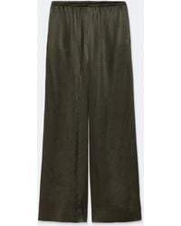 AllSaints - Lycia Crepe Wide-Leg Pants - Lyst