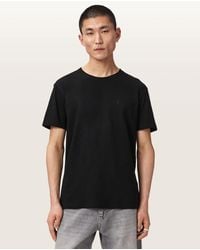 AllSaints - Flax Short Sleeve Ramskull T-Shirt - Lyst