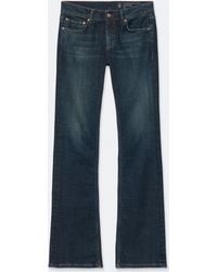 AllSaints - Zoe Low-Rise Slim Bootcut Jeans - Lyst