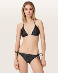 AllSaints - Saph Triangle Bikini Top - Lyst