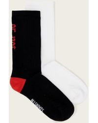 AllSaints - Lucky Or Not 2 Pack Socks - Lyst