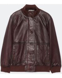 AllSaints - Memphis Leather Jacket - Lyst