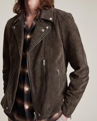 17AW ALLSAINTS スウェード ライダース NASH BIKER www.ncck.org