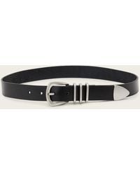 AllSaints - Avery Leather Jeans Belt - Lyst