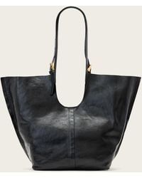 AllSaints - Ara Leather Tote Bag - Lyst