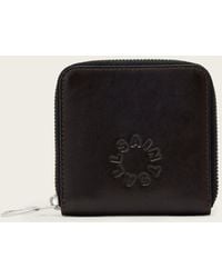 AllSaints - Arlo Zip Leather Wallet - Lyst