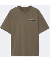 AllSaints - Redact Oversized Cotton T-Shirt - Lyst