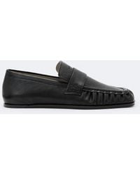 AllSaints - Julie Leather Loafers - Lyst