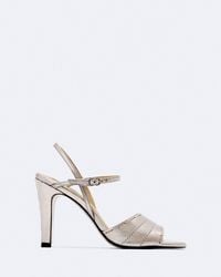 AllSaints - Lila Ankle-Strap Heeled Sandals - Lyst