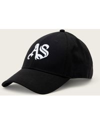 AllSaints - Gothic Baseball Cap - Lyst