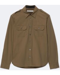 AllSaints - West Slim-Fit Cotton Shirt - Lyst