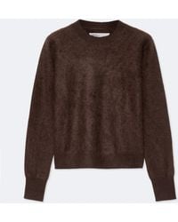 AllSaints - Ada Cropped Cashmere Sweater - Lyst