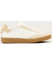 AllSaints - Thelma Suede Low Top Trainers - Lyst