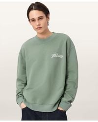 AllSaints - Odyssey Crew Neck Sweatshirt - Lyst