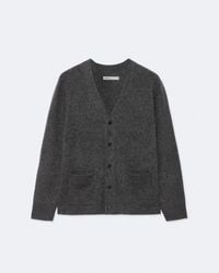 AllSaints - Wulf Merino Wool Cardigan - Lyst