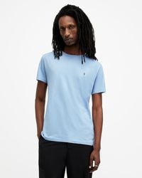 AllSaints - Tonic Crew Neck Slim Ramskull T-shirt, - Lyst