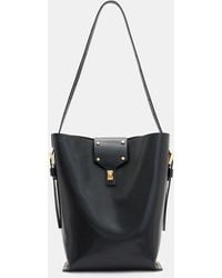AllSaints - Miro Adjustable Leather Shoulder Bag - Lyst