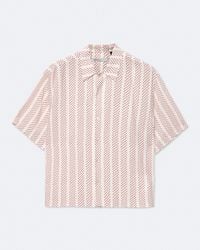 AllSaints - Quasar Oversized Viscose Polkadot Shirt - Lyst