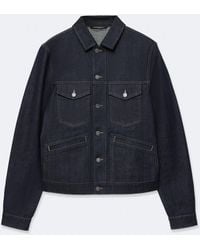 AllSaints - Regular-Fit Denim Trucker Jacket - Lyst