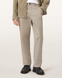AllSaints - Beckley Slim Fit Chinos - Lyst